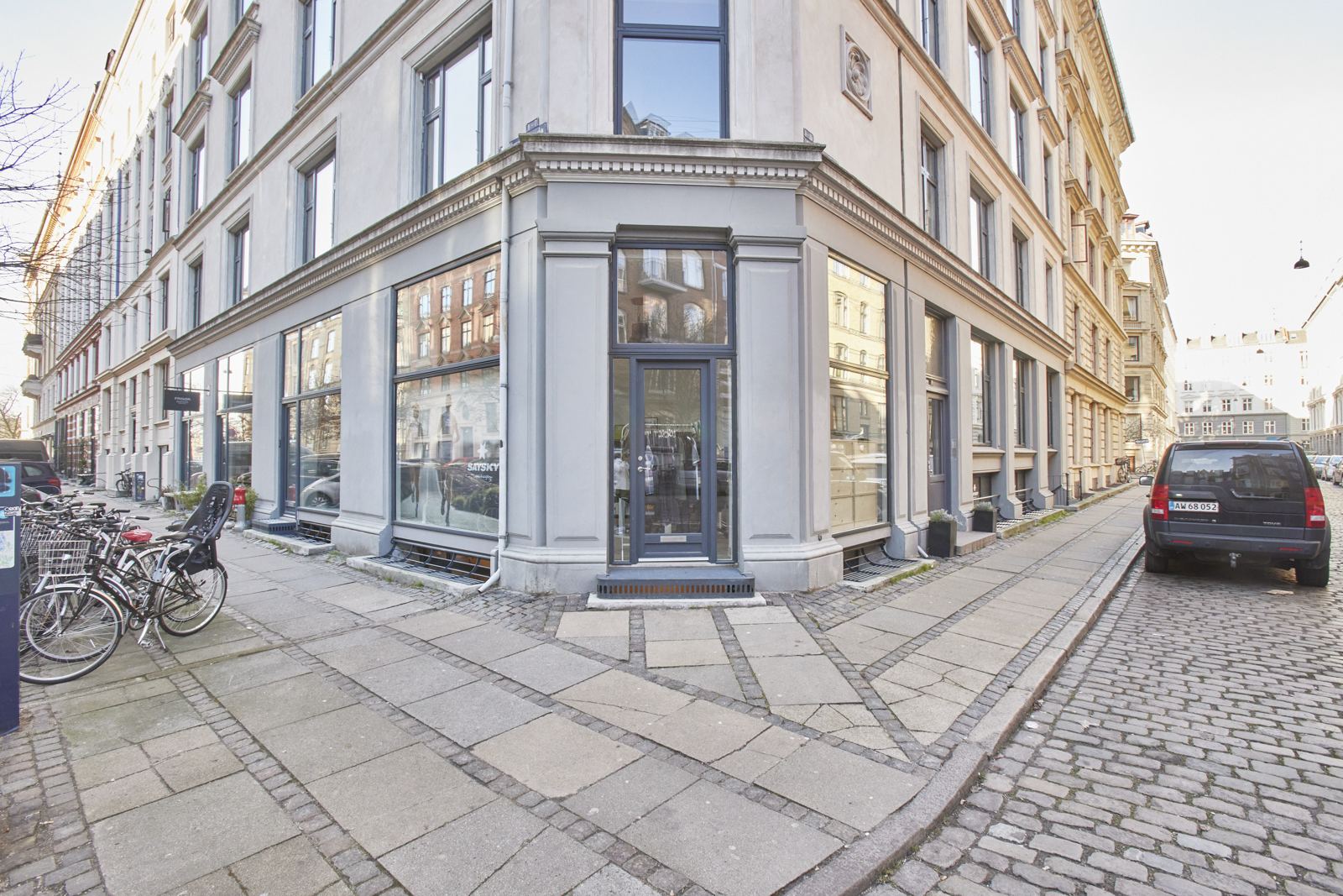 Hjørneindgang til Willemoesgade 7C